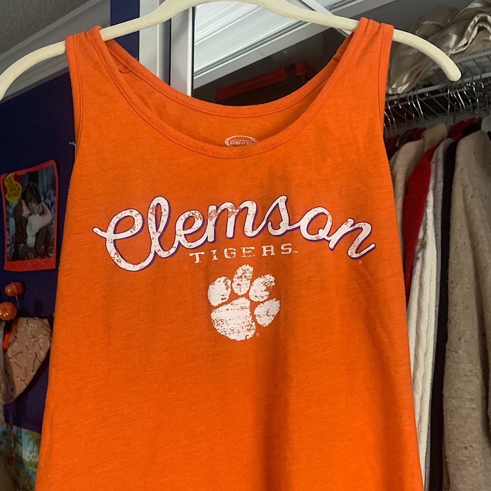 Clemson Tigers Razorback Tanktop